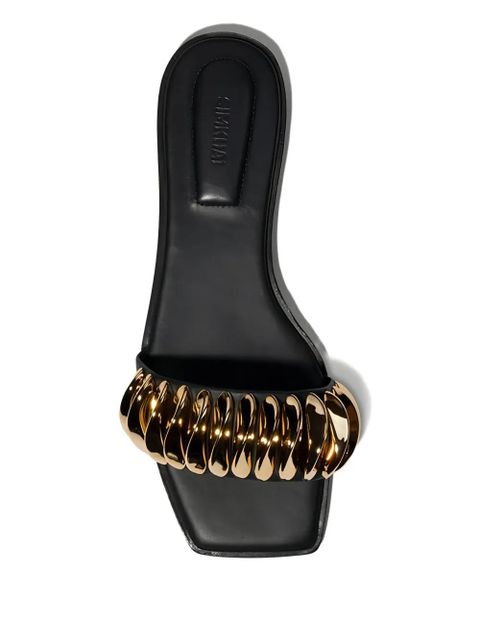 Simkhai Ripple flat sandals - Black - zdjęcie produktu nr 2