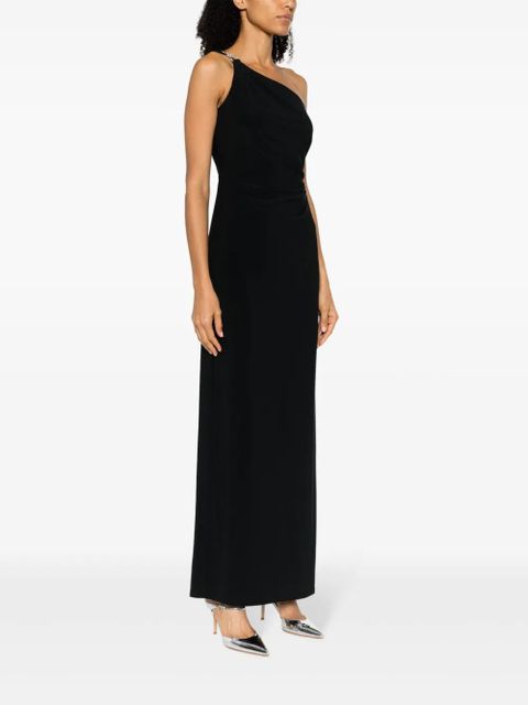 Lauren Ralph Lauren one-shoulder midi dress - Black - zdjęcie produktu nr 2