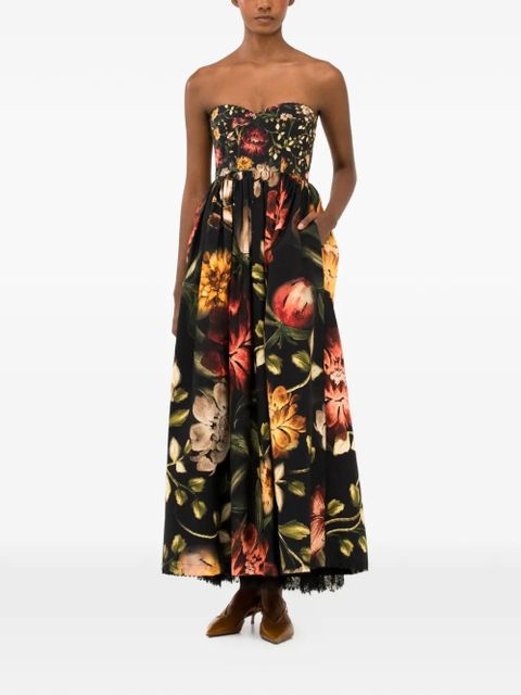 Agua By Agua Bendita Tonia Paramo maxi dress - Black