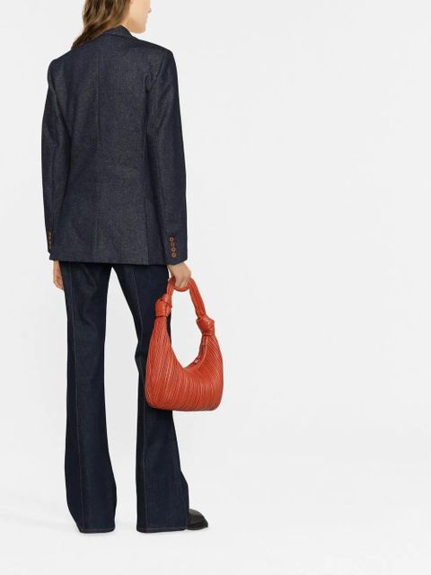 Chloé two-button denim blazer - Blue