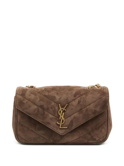 Saint Laurent small Loulou cross body bag - Brown - zdjęcie produktu nr 1