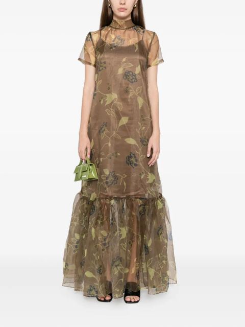 STAUD Calluna dress - Brown - zdjęcie produktu nr 2