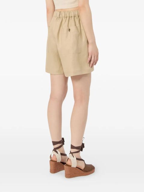 Weekend Max Mara button pocket shorts - Neutrals