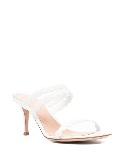 Gianvito Rossi 80mm Kai sandals - White - zdjęcie produktu nr 2