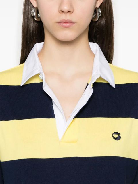 Coperni striped polo bodysuit - Yellow