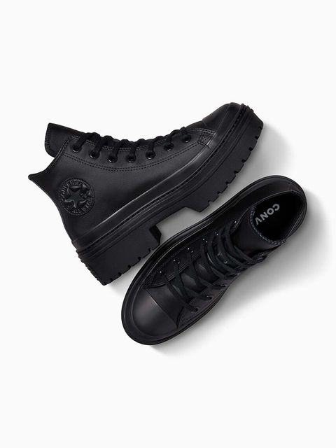 Converse trampki skórzane Chuck Taylor All Star Lugged Heel