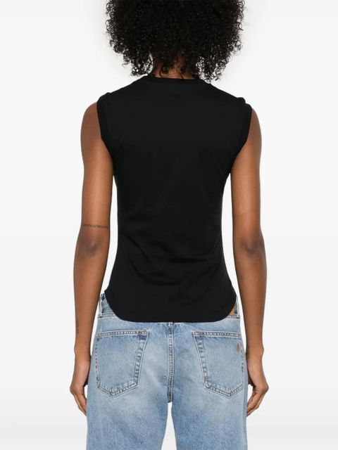 The Attico Reese tank top - Black