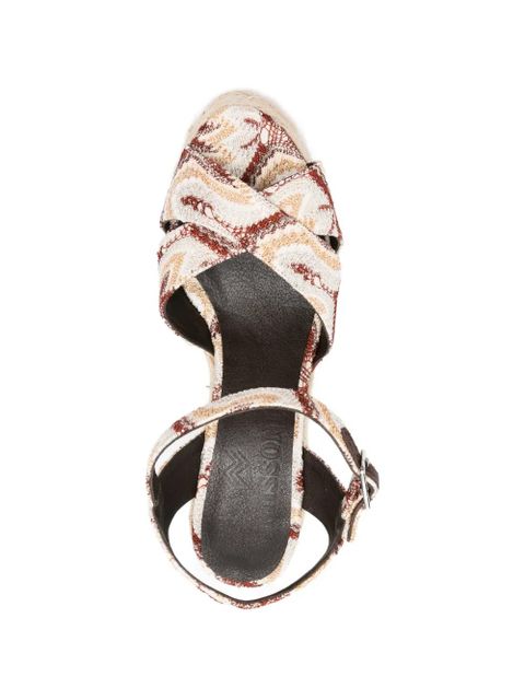 Missoni woven-platform espadrilles - Neutrals