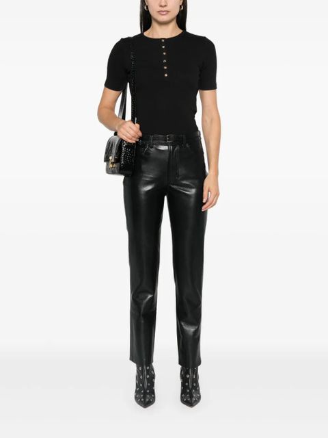 ANINE BING Alessia T-shirt - Black - zdjęcie produktu nr 2