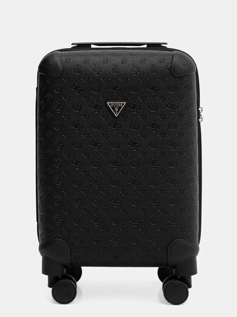 Guess walizka WILDER SMALL kolor czarny TWDP74 52983 - zdjęcie produktu nr 1