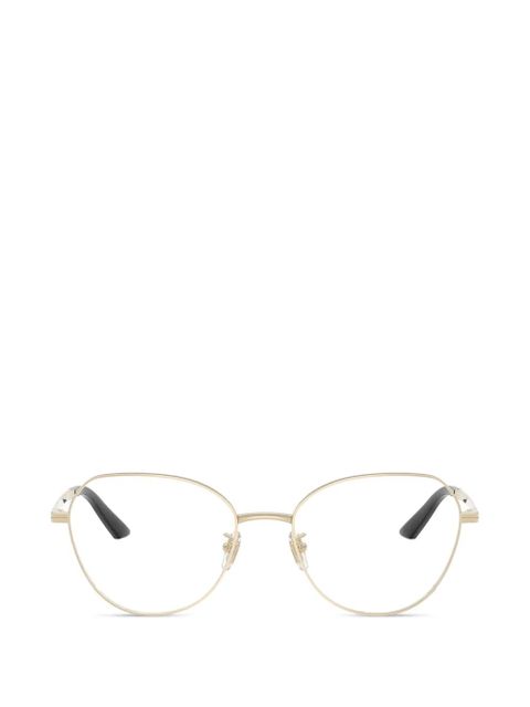 Versace oval-frame glasses - Gold - zdjęcie produktu nr 1