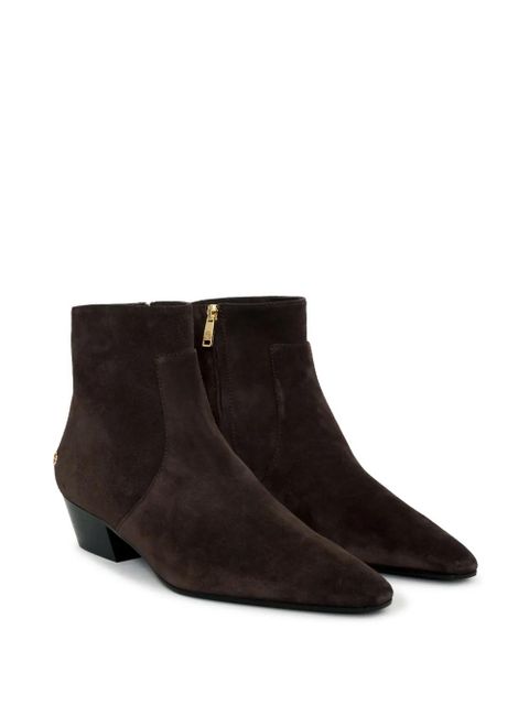 ANINE BING Freya pointed-toe boots - Brown