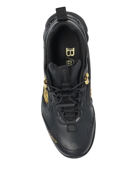 Balmain Cosmic Dust logo-detail sneakers - Black