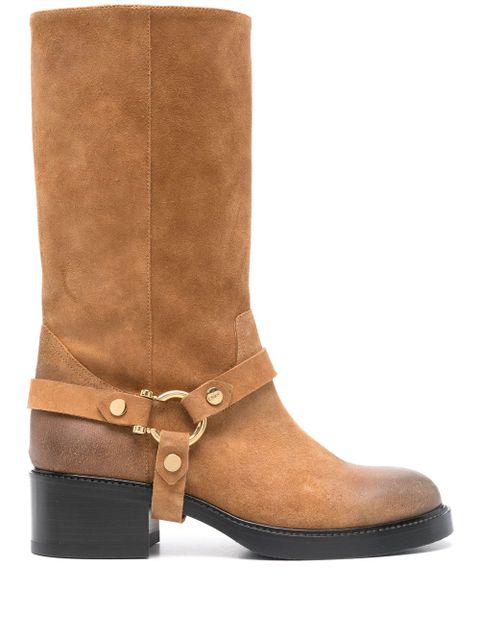 Chloé 40mm Dakota boots - Brown - zdjęcie produktu nr 1