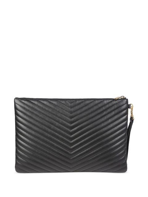 Saint Laurent Monogram clutch bag - Black