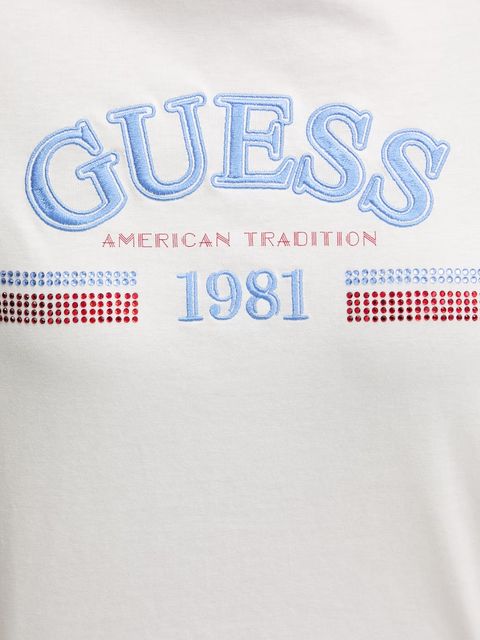 Guess t-shirt bawełniany ALDA