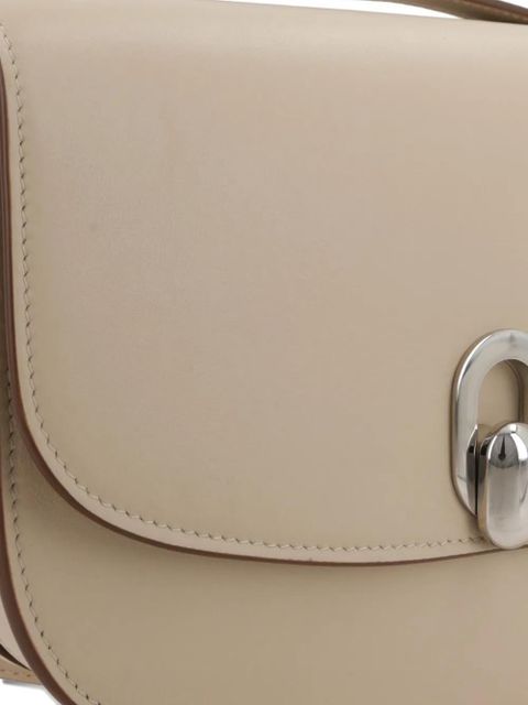 Savette smooth tondo shoulder bag - Neutrals