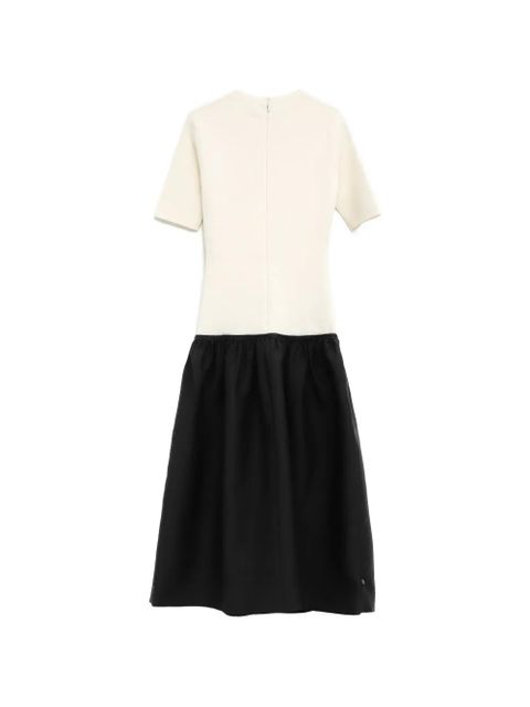 TOTEME Twinflower gathered midi dress - Neutrals - zdjęcie produktu nr 2