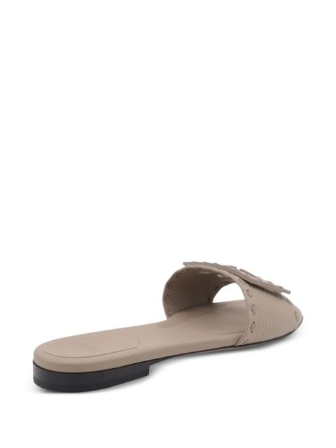FENDI Baguette heeled sandals - Brown