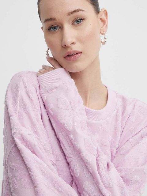 Billabong bluza Loosen Up damska kolor fioletowy wzorzysta ABJFT00412