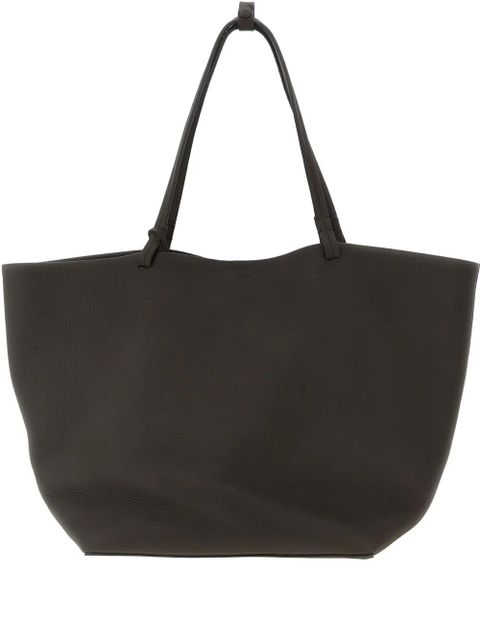 The Row XL Park leather tote bag - Brown - zdjęcie produktu nr 1