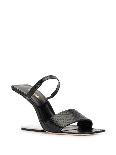 Cult Gaia Rene cut-out heel sandals - Black - zdjęcie produktu nr 2