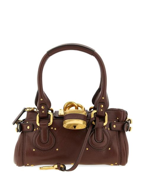 Chloé small Paddington leather shoulder bag - Brown - zdjęcie produktu nr 1