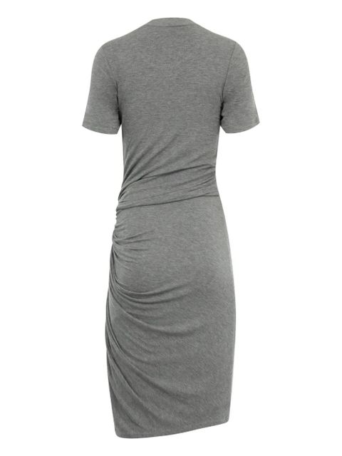 LOEWE draped midi dress - Grey - zdjęcie produktu nr 2