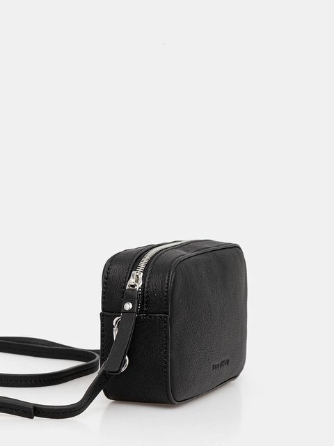 Marc O'Polo torebka skórzana kolor czarny 5000009087