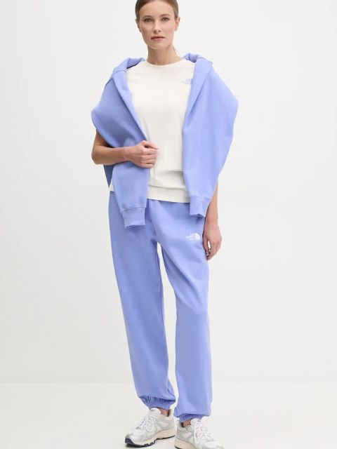 The North Face t-shirt bawełniany Tailgrid Infill damski kolor beżowy NF0A8C4W9731