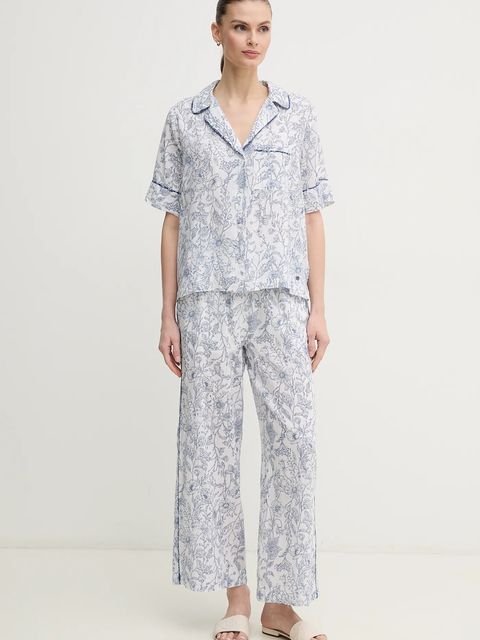 Pepe Jeans spodnie lniane DUANA - zdjęcie produktu nr 1