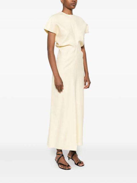 TOTEME slouch-waist maxi dress - Neutrals - zdjęcie produktu nr 2