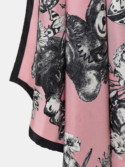 Moschino chusta jedwabna - zdjęcie produktu nr 1