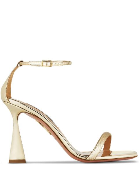 Aquazzura 95mm Hot sandals - Gold - zdjęcie produktu nr 1