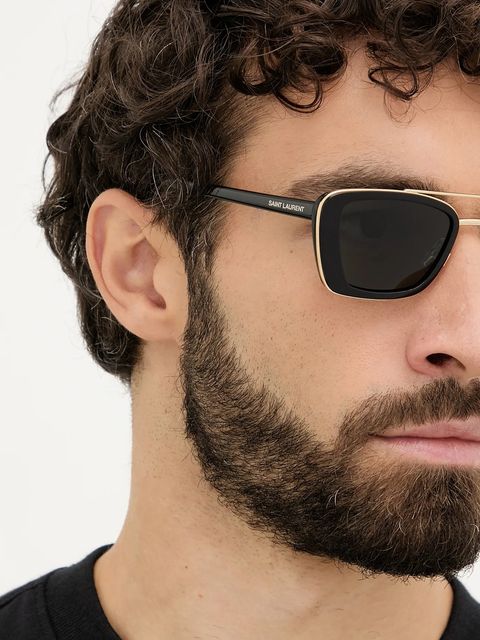 Saint Laurent okulary przeciwsłoneczne kolor czarny SL 825