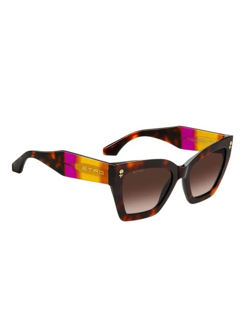 ETRO Colour Stripes sunglasses - Brown - zdjęcie produktu nr 2