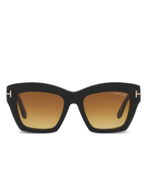 TOM FORD Eyewear oversize-frame sunglasses - Black - zdjęcie produktu nr 1