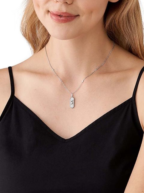 Michael Kors naszyjnik srebrny