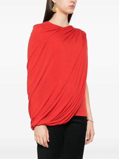 MANURÍ Lillies blouse - Red