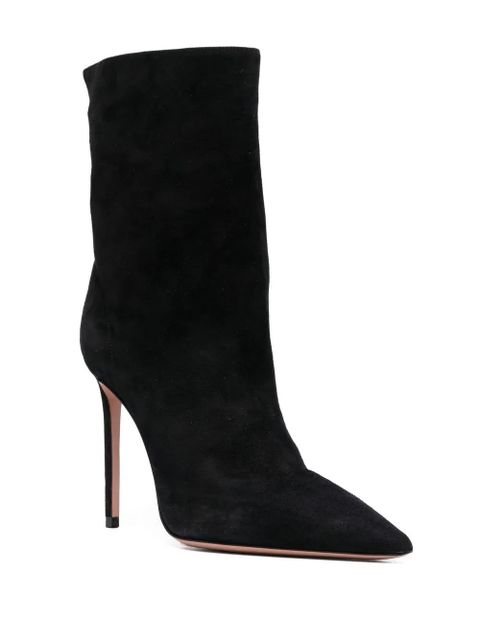 Aquazzura pointed-toe ankle boots - Black - zdjęcie produktu nr 2