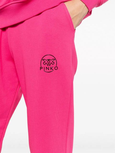 PINKO Carico cotton track pants