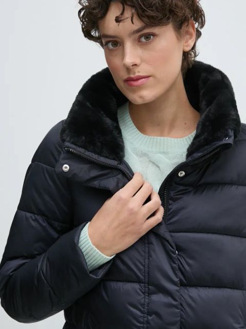 Save The Duck kurtka DALEA damska kolor czarny zimowa D41263W.JADE19