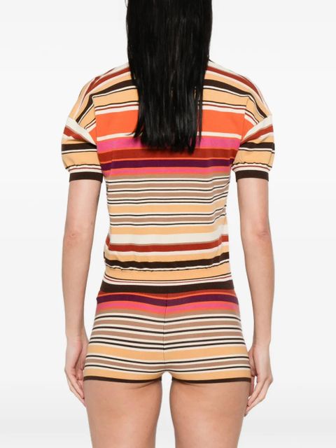 Faithfull the Brand striped polo shirt - Neutrals