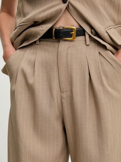 Answear.LAB komplet damski kolor beżowy