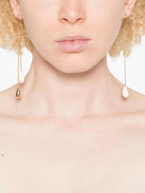 ISABEL MARANT Imala gold-chain teardrop earrings - zdjęcie produktu nr 2