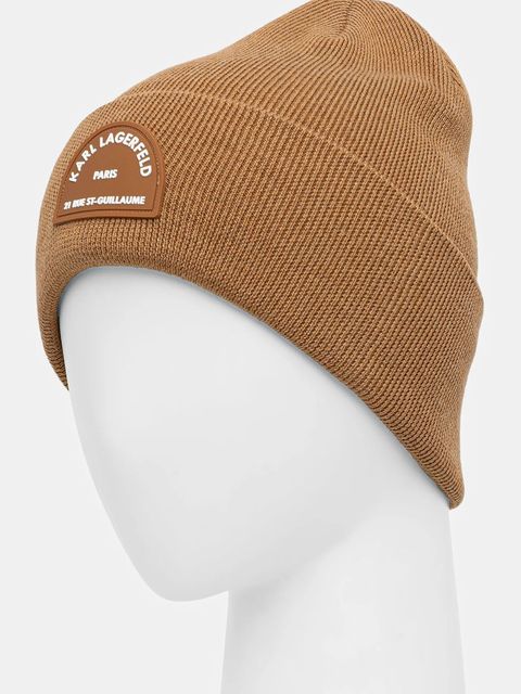 Karl Lagerfeld czapka z domieszką wełny K/RSG - zdjęcie produktu nr 1