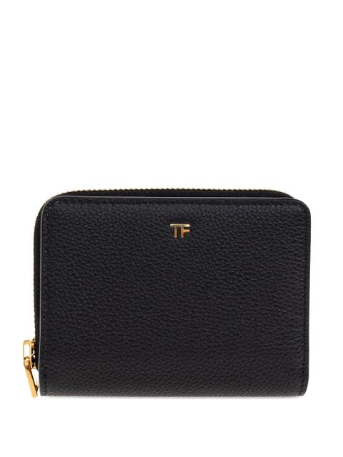 TOM FORD zip-around leather wallet - Black - zdjęcie produktu nr 1