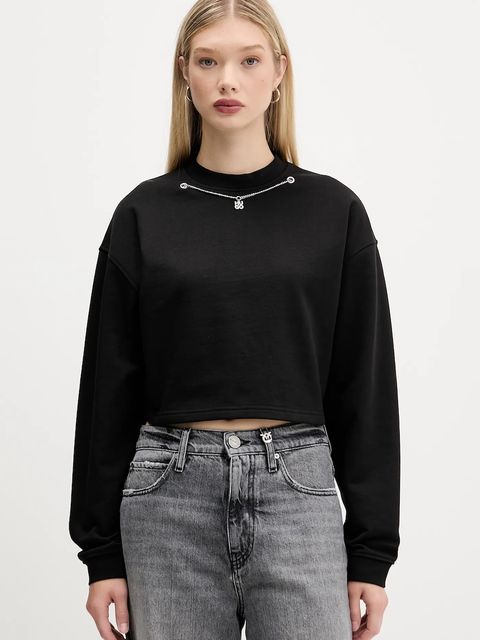 HUGO bluza damska kolor czarny gładka 50550153 - zdjęcie produktu nr 1