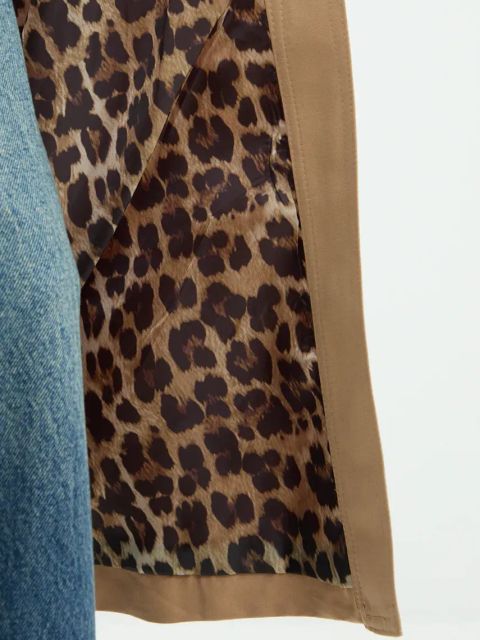 Answear.LAB płaszcz damski kolor brązowy przejściowy