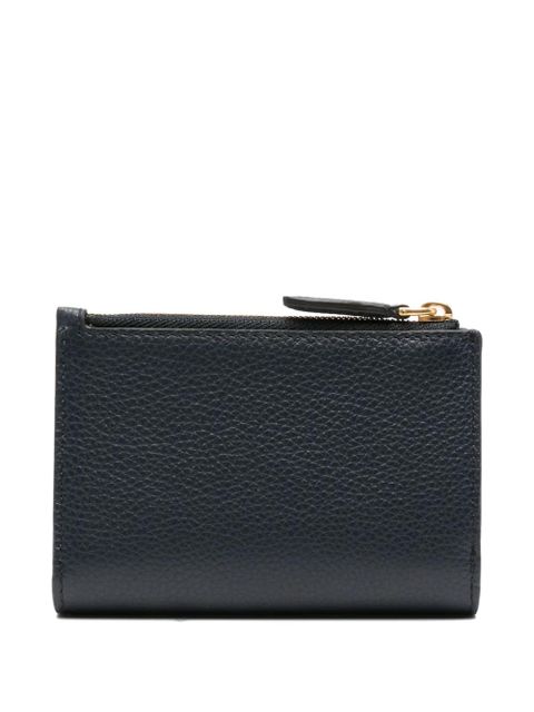 Mulberry zip-top leather wallet - Blue